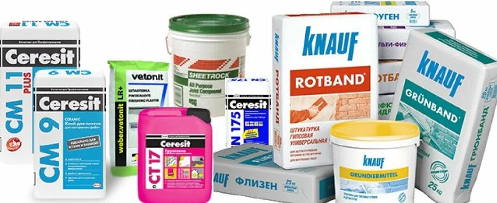 Категория Штукатурки